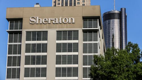 The Sheraton Atlanta will remain closed until at least Aug. 11.
