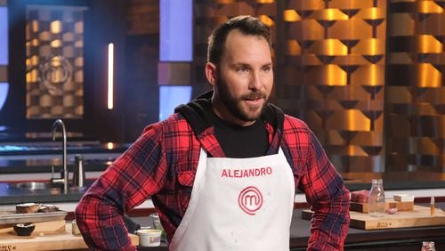 Atlanta home chef Alejandro Valdivia in the semi-final episode of "Masterchef" airing Wednesday, Sept. 8, 2021.  CR: FOX.