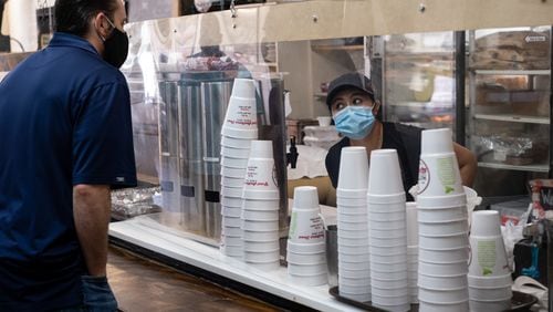 The latest executive order dealing with coronavirus precautions in Georgia updates how restaurants and bars should operate during the pandemic. (Photo: Ben Gray for the Atlanta Journal-Constitution)