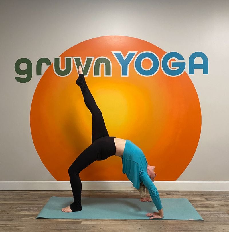 Heather Peace, owner of  Gruvn Yoga, opened  her studio in February,  less than a month before the coronavirus pandemic changed every facet of life in Georgia. Now, like all small business owners, she is learning to adjust.