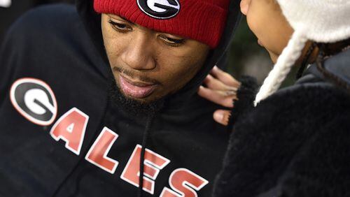 Southern University wide receiver Devon Gales was severly injured in a game against Georgia in Athens.