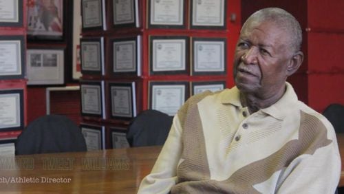Raymond “Tweet” Williams, a former coach at Turner, Douglass and Northside in Atlanta, was interviewed in the 2016 documentary "The Amazing Legacy of Turner High." (Courtesy of executive producer Mike Manley.)