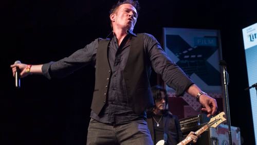 Scott Weiland performs at the Radio Day Stage at the Austin Convention Center during South by Southwest on March 19, 2015. Photo: Erika Rich for American-Statesman