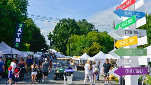 The Sandy Springs Festival is the big annual fund-raiser for Heritage Sandy Springs. The Sandy Springs City Council has approved criteria to follow when approached by organizations seeking city sponsorship of future events. CITY OF SANDY SPRINGS