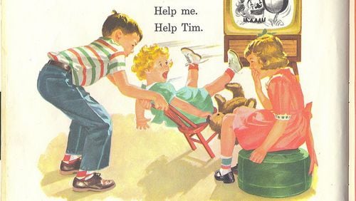 Millions of American kids were raised on the Dick and Jane book series used to teach reading from the 1930s to the 1990s