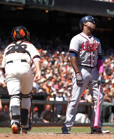Braves lose to Giants