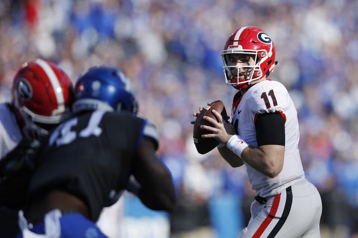 Photos: Bulldogs battle Kentucky, seek SEC East title
