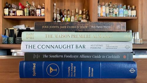 These are some of the beverage books recommended by Jerry and Krista Slater. Krista Slater for The Atlanta Journal-Constitution