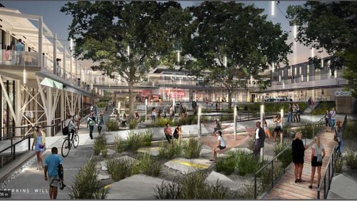 A rendering of the Atlanta Dairies project