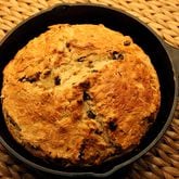 Traditional Irish soda bread, leavened only with baking soda, is a dense bread on almost every Irish table no matter the meal or time of day.