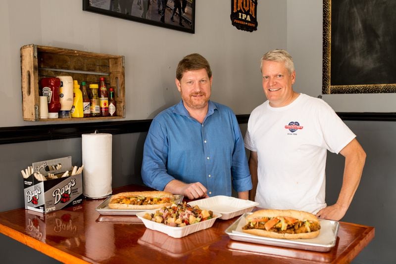 Co-owners Mark Ferguson (left) and Dave Schmidt (right). Photo credit- Mia Yakel.