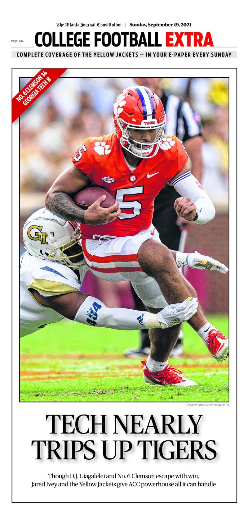 College Football Extra included in Sunday ePaper. (The Atlanta Journal-Constitution / AJC ePaper)