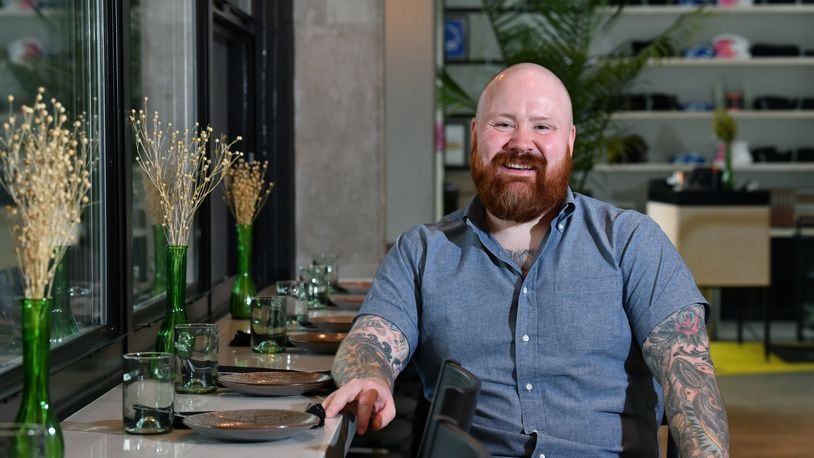 Portrait of Chef Kevin Gillespie at his new restaurant Cold Beer on Wednesday, March 11, 2020.  (Hyosub Shin / Hyosub.Shin@ajc.com)