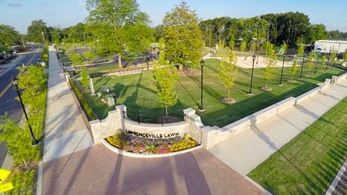 Lawrenceville approves $253,061 for upgrades to the Lawrenceville Lawn. Courtesy City of Lawrenceville