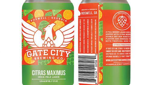 Gate City Citras Maximus. Credit: Cate City Brewing