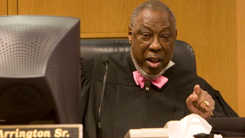 Atlanta City Hall is naming its chambers after retired Fulton County Judge Marvin S. Arrington Sr. (Zachary D. Porter)
