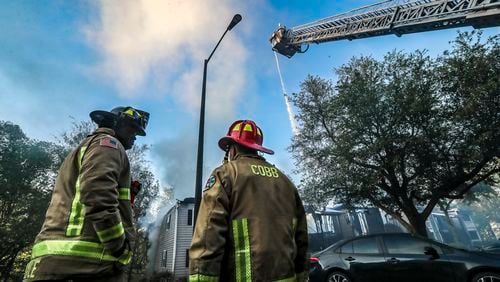 Cobb County has agreed to pay $750,000 to Black firefighter applicants discriminated against through the county's hiring process between 2016 and 2020 as part of a settlement with the federal government. (John Spink / John.Spink@ajc.com)