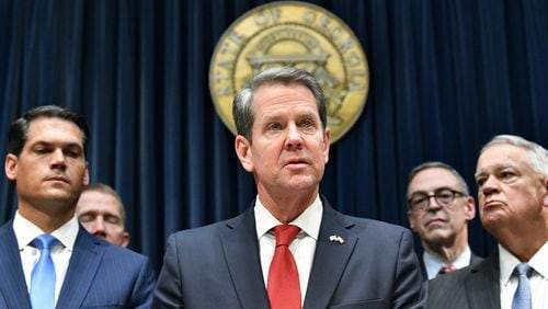 Gov. Brian Kemp has said it “would be counterproductive” to shut down bars and restaurants at this point to stem the spread of the coronavirus. “I don’t know that our citizens are going to buy into that,” he said. “We have to take an approach that is aggressive but also people feel like is warranted.” (Hyosub Shin / Hyosub.Shin@ajc.com)