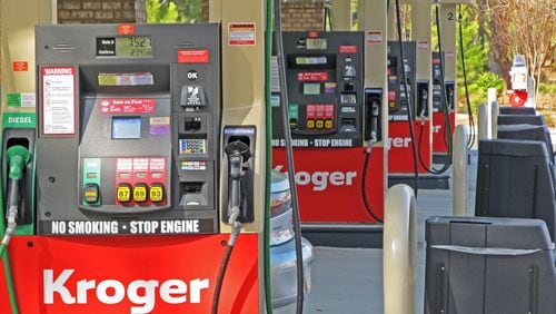 Snellville recently approved a conditional use permit to allow Kroger to add a 14-station fueling center at the Presidential Commons Shopping Center. (Courtesy Kroger)