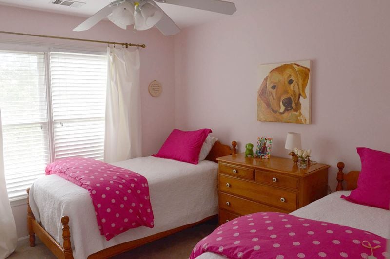 The beds and dresser in 5-year-old Natalie HarrelsonÃ¢â¬â¢s room are heirlooms, passed down for three generations. They are the same furniture that sat in her grandmotherÃ¢â¬â¢s bedroom when she was a girl. The sweet space includes pale pink walls with bedding from Garnet Hill. Text by Shannon Dominy/Fast Copy News Service.
(Christopher Oquendo/www.ophotography.com)