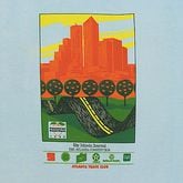 The 1990 shirt was the first to feature the Atlanta skyline -- peach-colored, of course.
