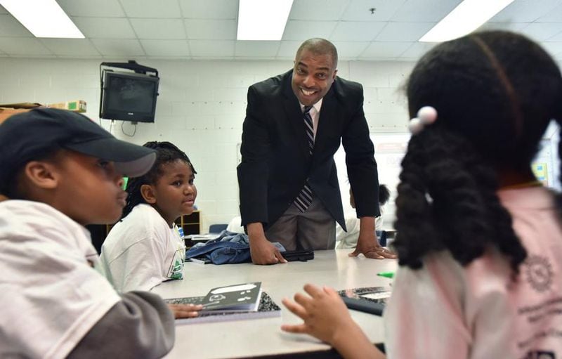 Morcease Beasley, superintendent of Clayton County Schools, said south metro schools have a strong role to play in making the aerotropolis area around Hartsfield-Jackson International Airport a destination for business and residential development. HYOSUB SHIN / HSHIN@AJC.COM
