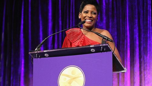 NEW YORK, NY - JANUARY 30: Host and news anchor Tamron Hall speaks onstage during the National CARES Mentoring Movements 2nd Annual 'For the Love of Our Children' Gala at Cipriani 42nd Street on January 30, 2017 in New York City. (Photo by Bennett Raglin/Getty Images for for National CARES Mentoring Movement)