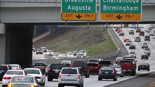 Georgia passed a left-lane Slowpoke Law a couple of years ago, although a good percentage of those driving haven’t figured it out yet. (AJC file photo)