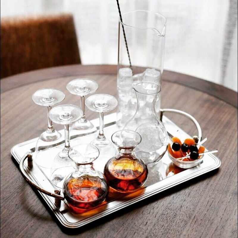 Tableside Manhattan for Four at The Mercury/ Photo courtesy of The Mercury