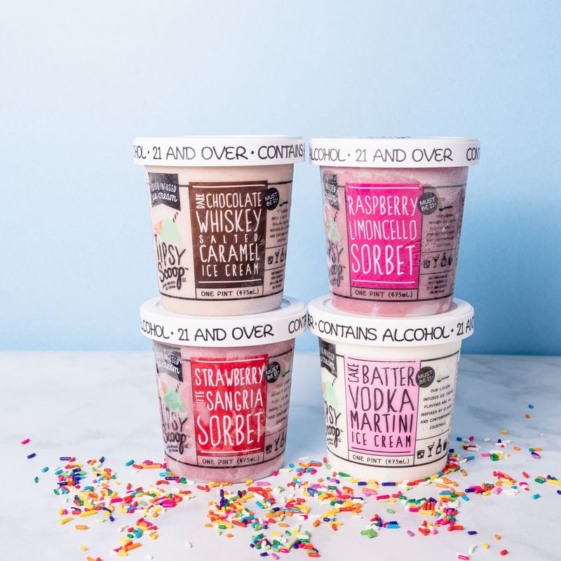 Boozy-infused ice cream is delicious dessert she can enjoy Mother’s Day and beyond.
Courtesy of Tipsy Scoop