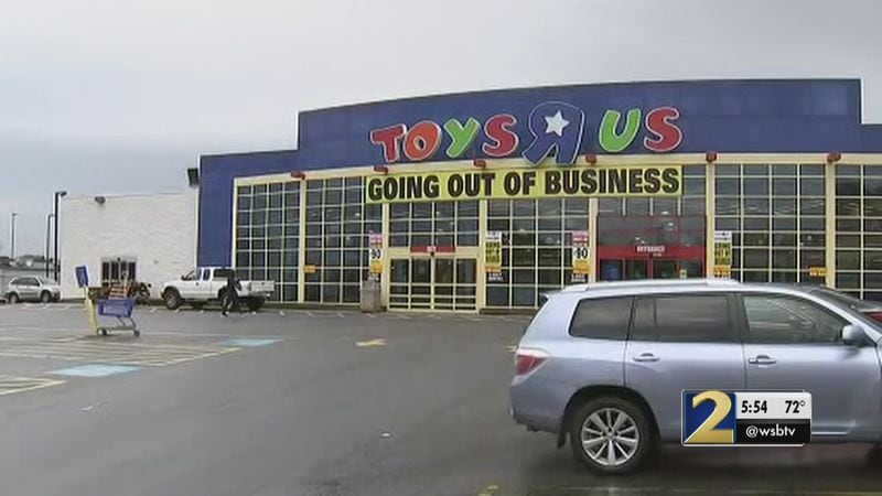 Toys R Us closed in Alpharetta in 2018. In its redevelopment plan, Alpharetta cites the closing of 20 retail and restaurant businesses in the mall and along the street corridor due to the pandemic or other economic reasons. (File photo)