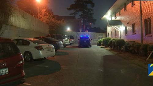 Officers were investigating a report of shots fired at the Lenox View apartments on Woodland Avenue when they discovered the man about 7:15 p.m.