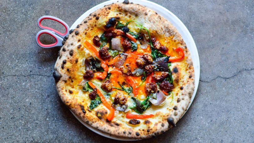 The ‘Nduja Pizza at Double Zero is an indulgence. CONTRIBUTED BY HENRI HOLLIS