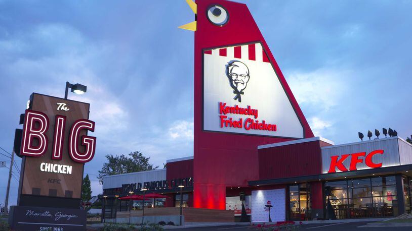The Big Chicken reopened Thursday, May 11, 2017, after four months of renovations inside and out.