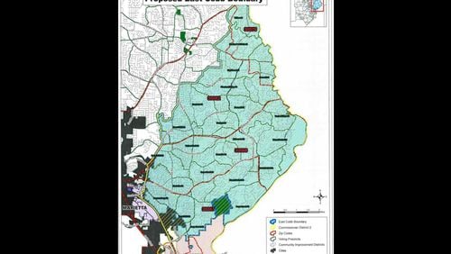 The proposed city of East Cobb would have about 96,000 residents (The Committee for Cityhood in East Cobb)