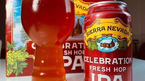 After 40 years Sierra Nevada Celebration IPA is still a welcome holiday treat. /
Bob Townsend for the Atlanta Journal-Constitution.