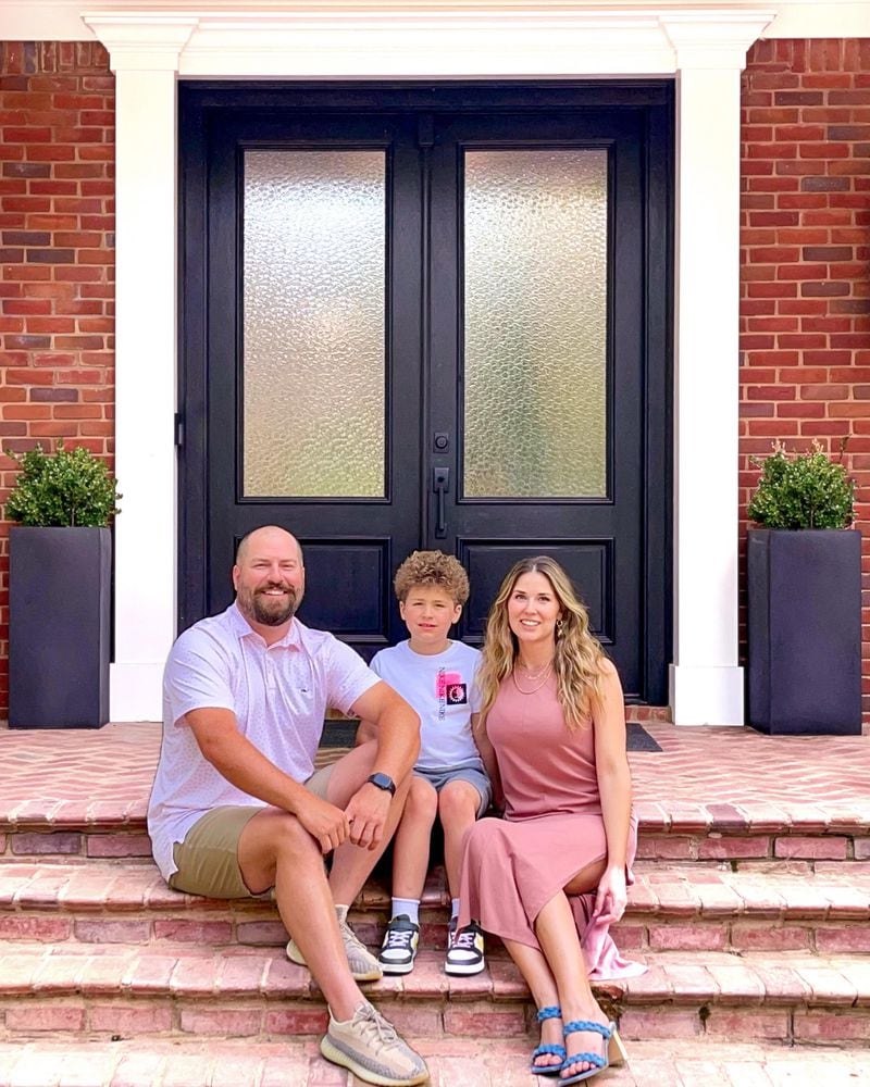 Homeowners Josh and Rachel Nelson moved into this home in September 2020 with their 7-year old son Redmond and their 2-year old Maltipoo Sonny. Text by Lori Keong/Photo courtesy of Rachel Nelson