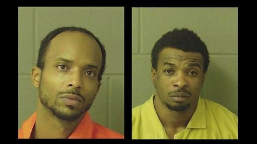 Jahmar Smith (left) and Lamont Castleberry (Credit: Newton County Sheriff's Office)