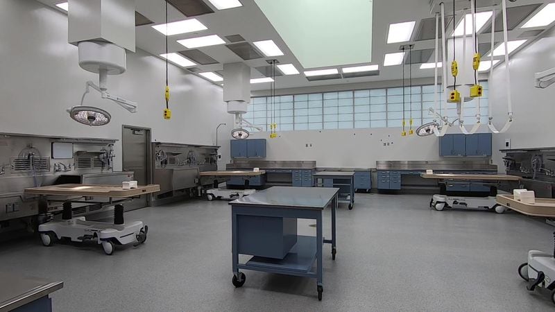 The Cobb County Medical Examiner's Office has relocated into a new, $11 million building on County Services Parkway.