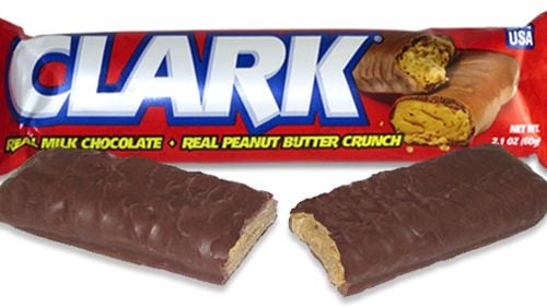 Clark candy bars, with peanut butter centers and milk chocolate coatings, have been around since the late 1880s.