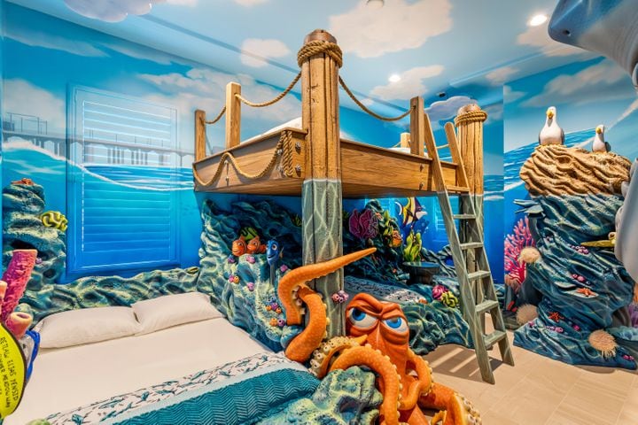 Step inside the worlds of ‘Frozen,’ ‘Star Wars,’ and ‘Finding Nemo,’ at this $19 million Disney World mansion