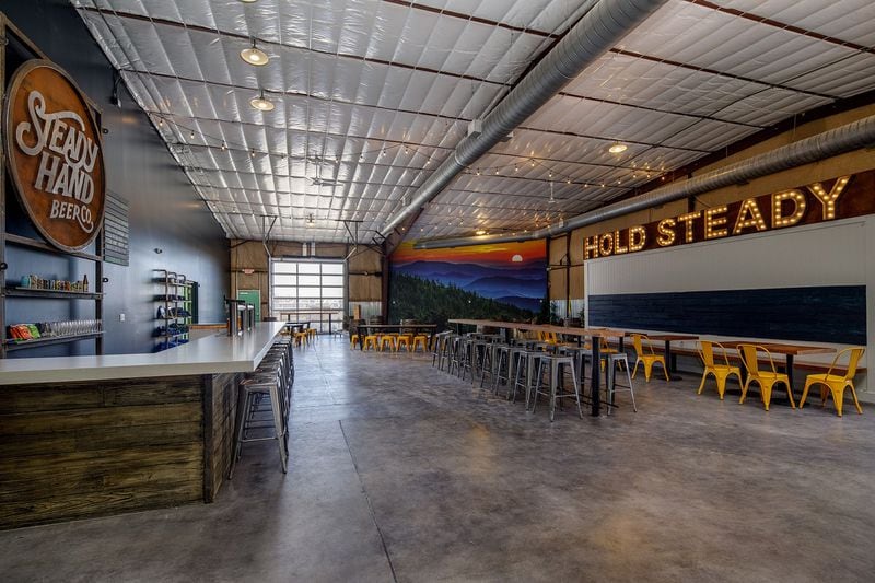 Steady Hand Beer Co. has opened a new brewery and taproom on Atlanta’s Westside. CONTRIBUTED BY MARY POWELL PHOTOGRAPHY