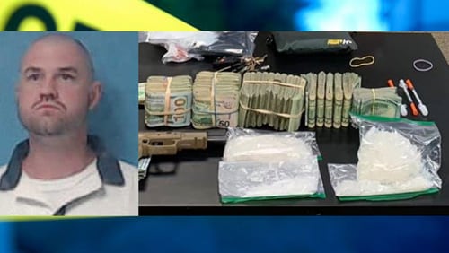 Christopher Lee Pack was arrested this week after deputies seized meth, cash and other drug-related items.