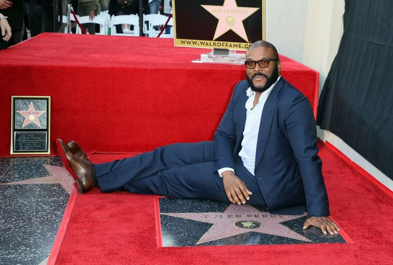 HOLLYWOOD, CALIFORNIA - OCTOBER 01: Tyler Perry attends his being honored with a Star on the Hollywood Walk of Fame on October 01, 2019 in Hollywood, California. (Photo by David Livingston/Getty Images)