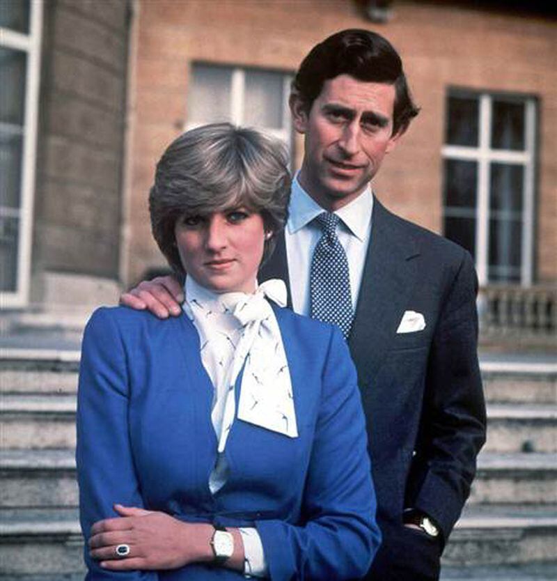 The late Princess Diana wore the ring before her son's wife inherited it. File photo.