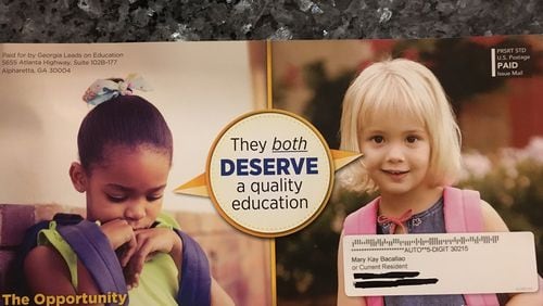 Here is a mailer sent out by proponents of the Opportunity School District.