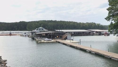A woman was reported missing near Allatoona Lake on Saturday. (Credit: Channel 2 Action News)