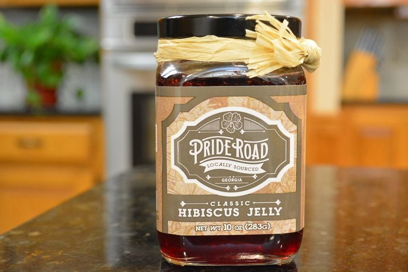 Jelly, chutney, tea and soda are among the products Pride Road makes from hibiscus. CONTRIBUTED BY PRIDE ROAD