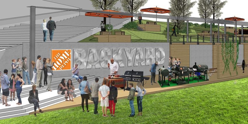 Photos: Home Depot Backyard park renderings