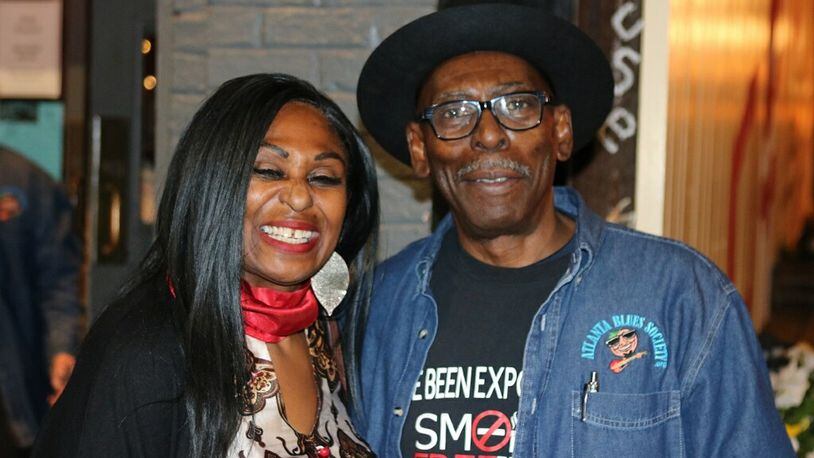 Claudette King, a performer and daughter of blues great B.B. King, and Lewis McTush push for smoke-free entertainment venues. CONTRIBUTED